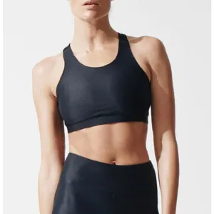 HEROINE SPORT Black Body High Impact Sports Bra