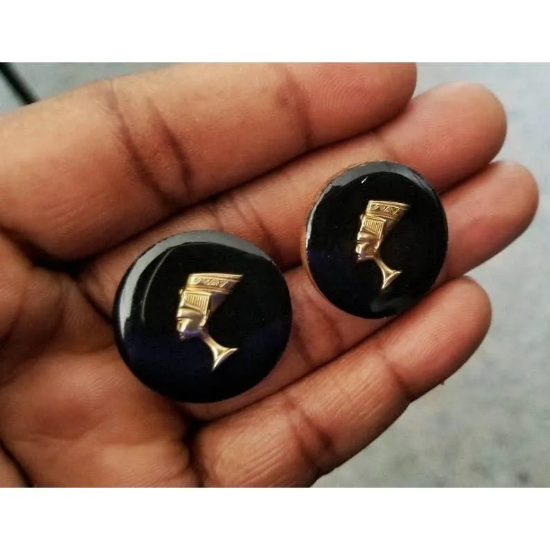 Holey Moley™ Nefertiti Studs
