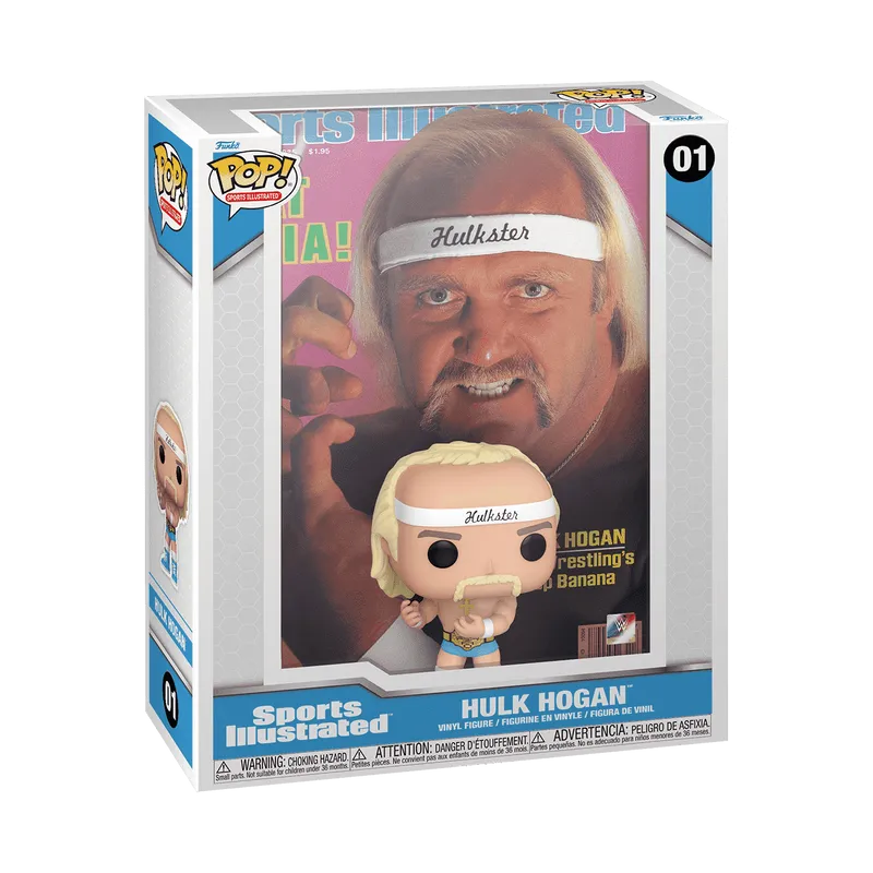 Hulk Hogan Funko Pop! Sports Illustrated Cover Figure Display