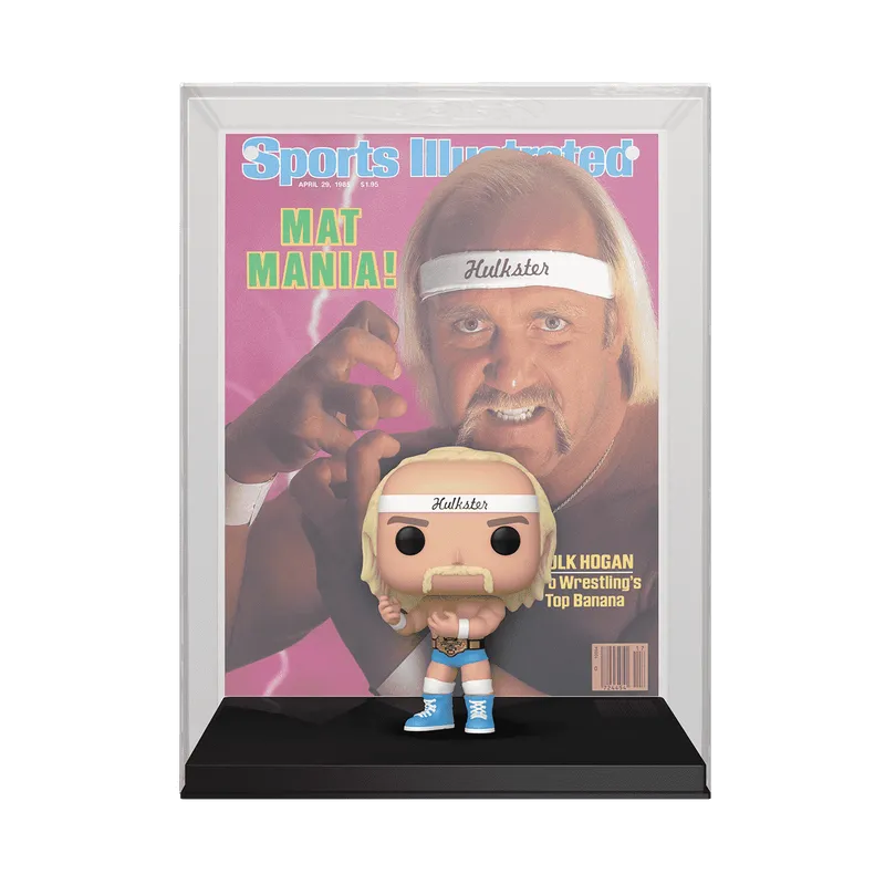 Hulk Hogan Funko Pop! Sports Illustrated Cover Figure Display