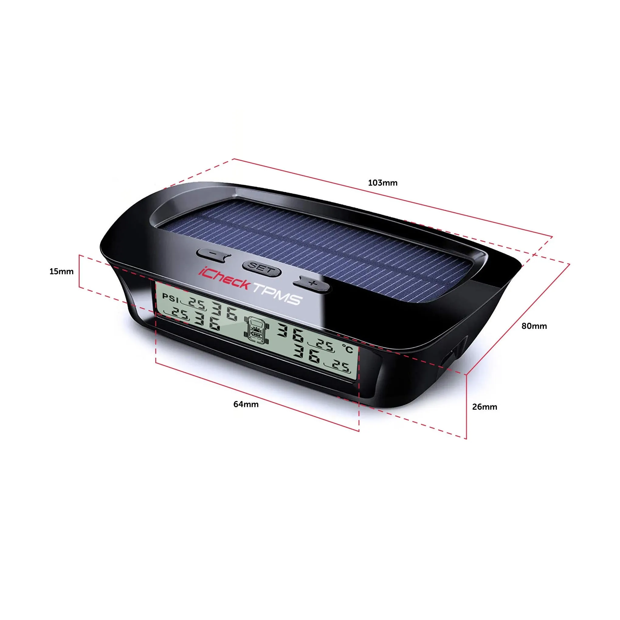 iCheck Tyre Pressure Monitoring System - 5 Sensor Kit