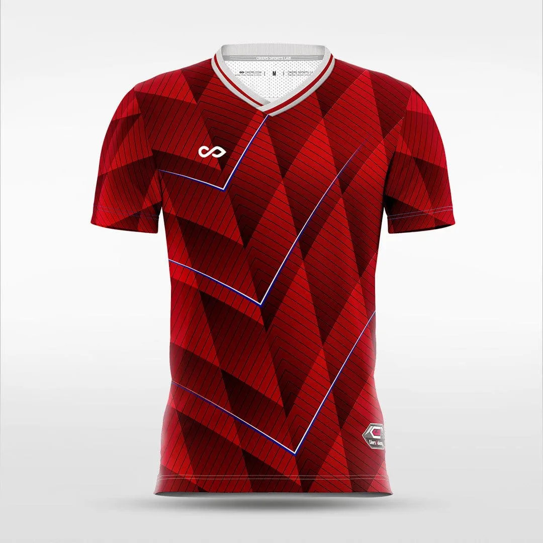 Inscrutability - Customized Men's Sublimated Soccer Jersey