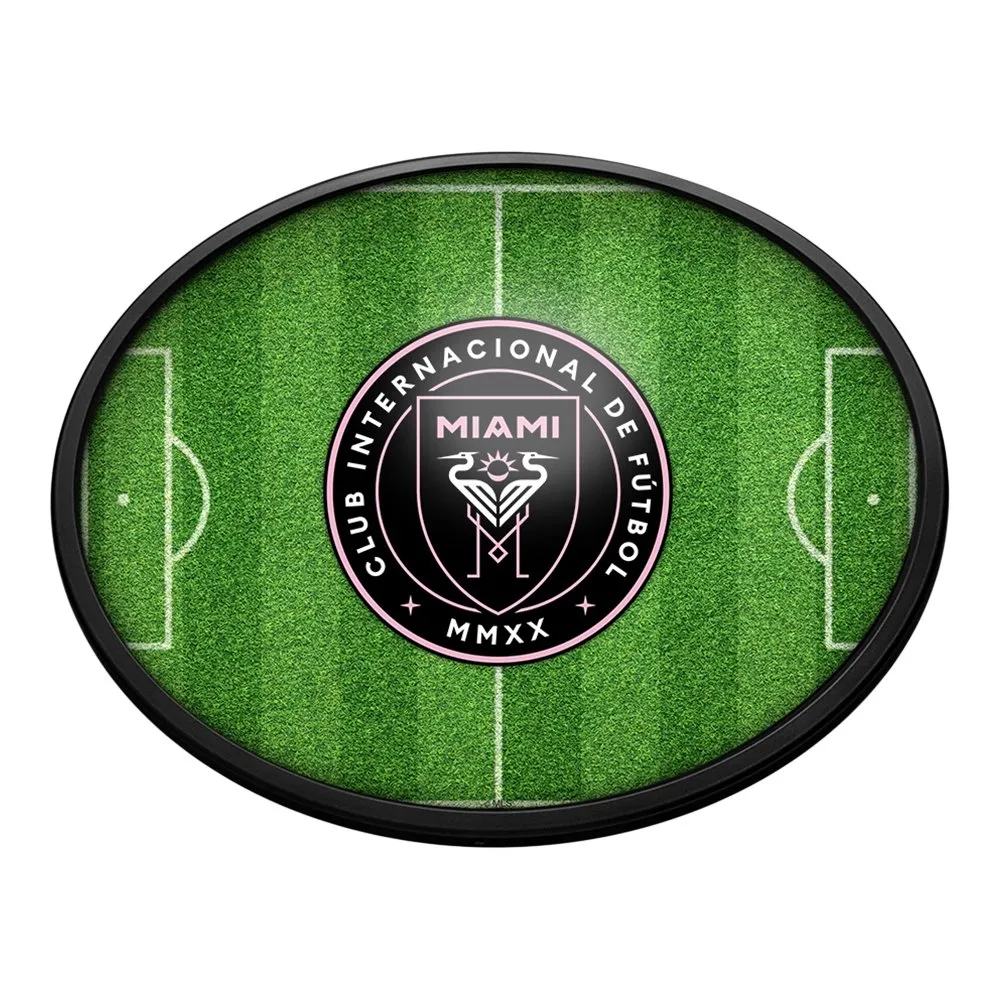 Inter Miami CF: Pitch - Oval Slimline Lighted Wall Sign