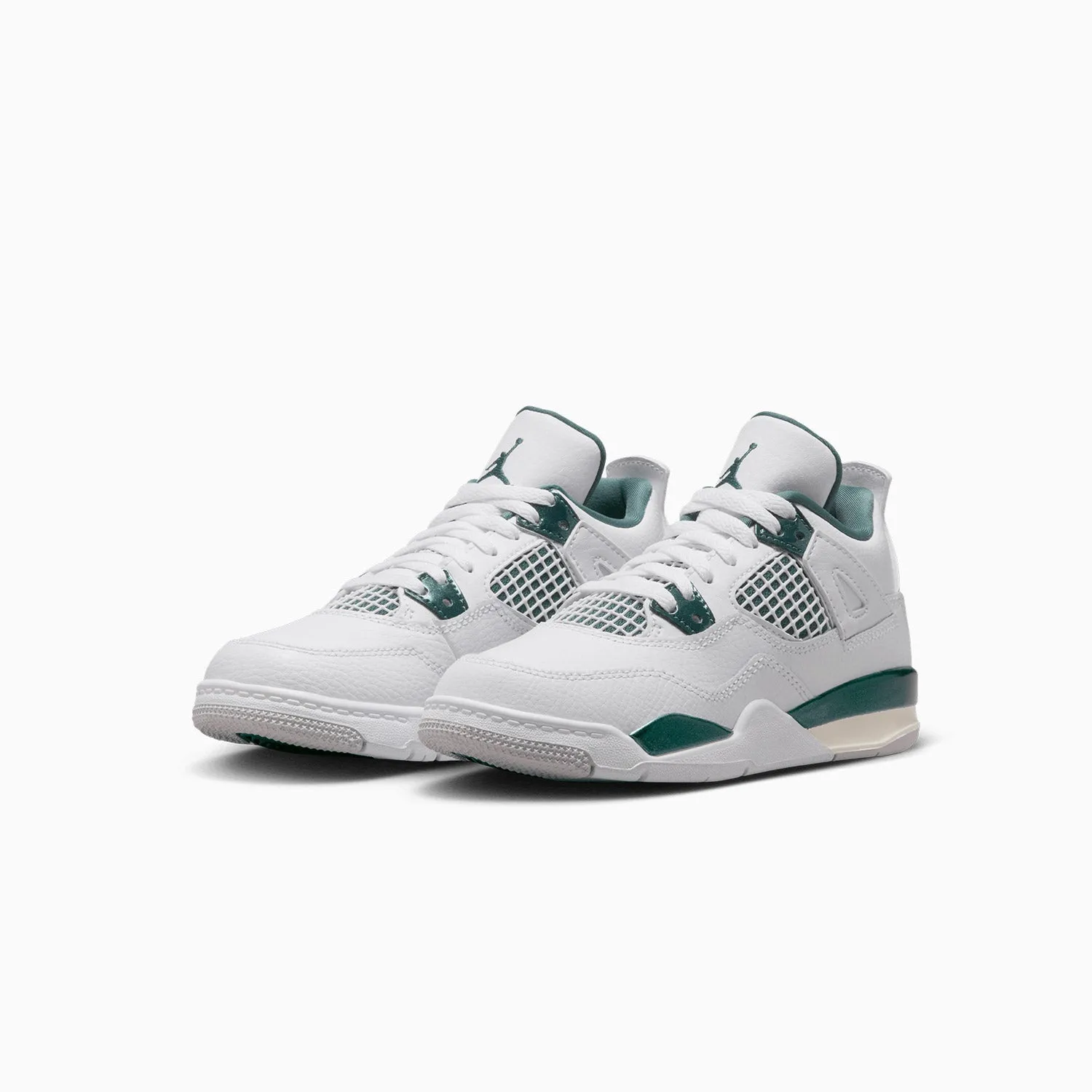 Kid's Air Jordan 4 Retro "Oxidized Green" Pre School
