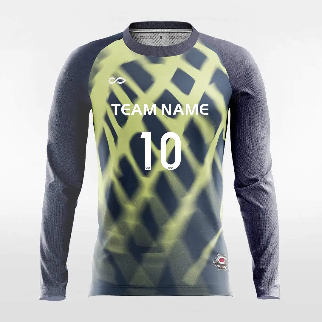 Light and Shadow ¢ò - Customized Men's Sublimated Long Sleeve Soccer Jersey