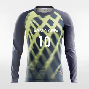Light and Shadow ¢ò - Customized Men's Sublimated Long Sleeve Soccer Jersey