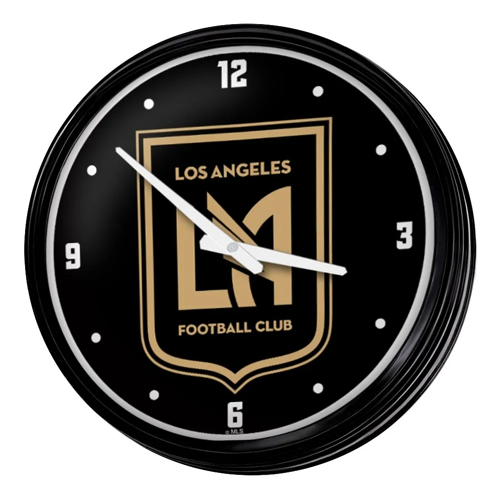 Los Angeles Football Club: Retro Lighted Wall Clock