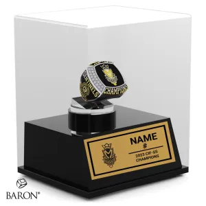 Magnolia High School Girls Soccer 2023 Championship Display Case