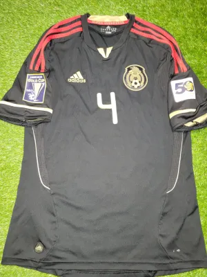 Marquez Mexico 2011 GOLD CUP FINAL Soccer Away Jersey Shirt M SKU# V31526