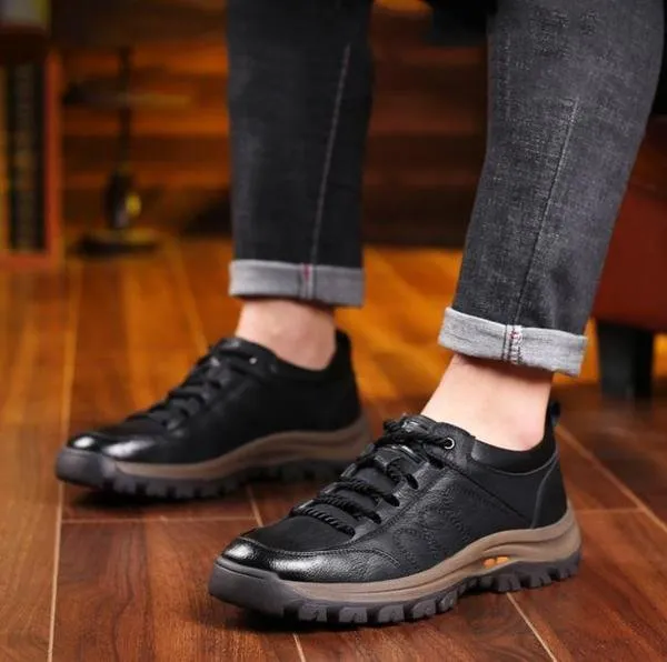 Matt | Hand-stitched High-Quality PU Leather Shoes