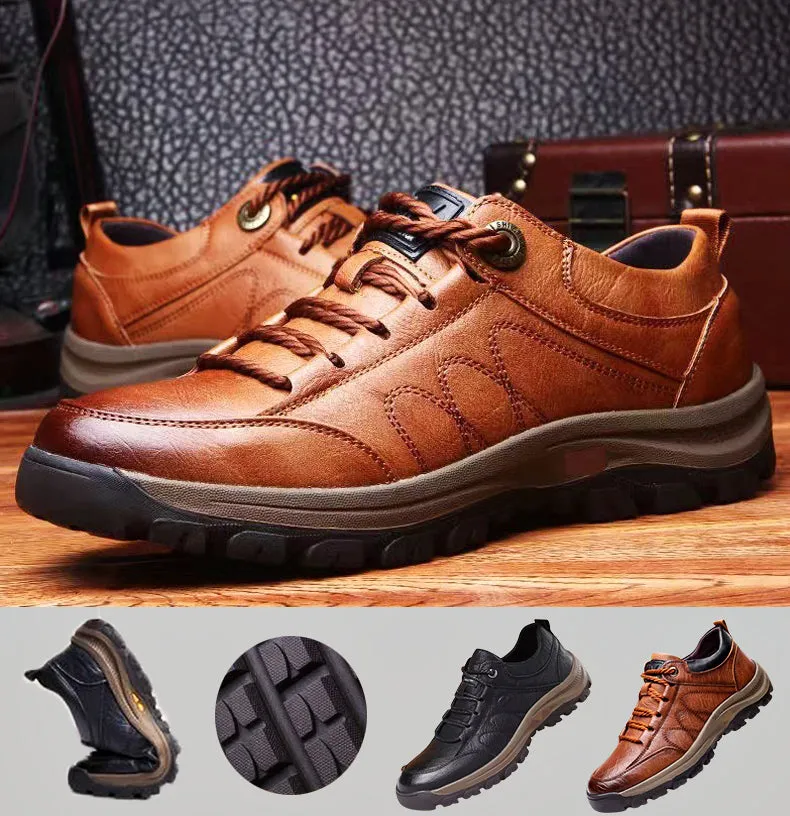 Matt | Hand-stitched High-Quality PU Leather Shoes