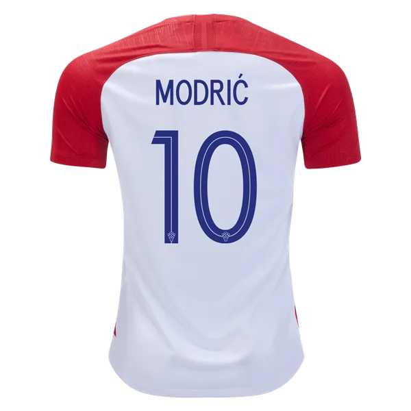 Men #10 Luka Modrić Jersey Croatia National 2018 FIFA World Cup Player