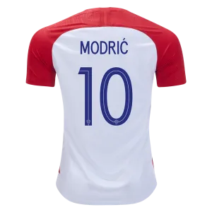 Men #10 Luka Modrić Jersey Croatia National 2018 FIFA World Cup Player