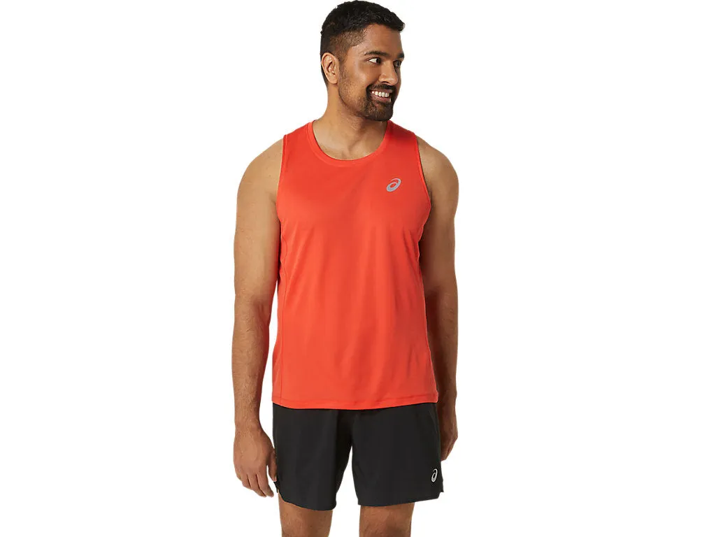 Men's Asics Silver Singlet (2)