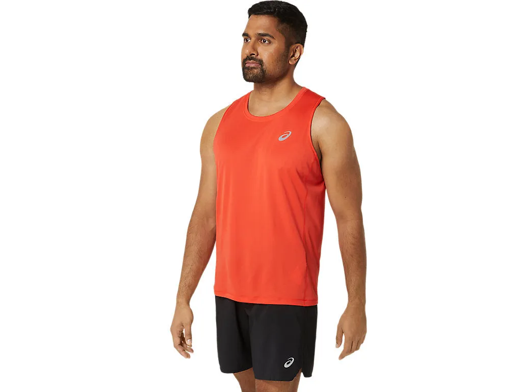 Men's Asics Silver Singlet (2)