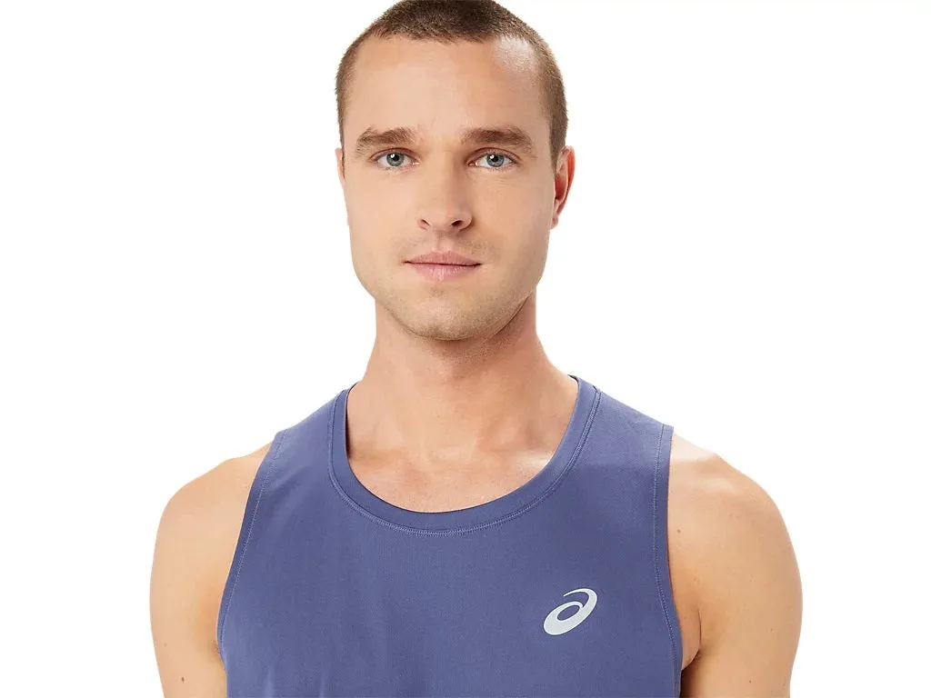 Men's Asics Silver Singlet (2)
