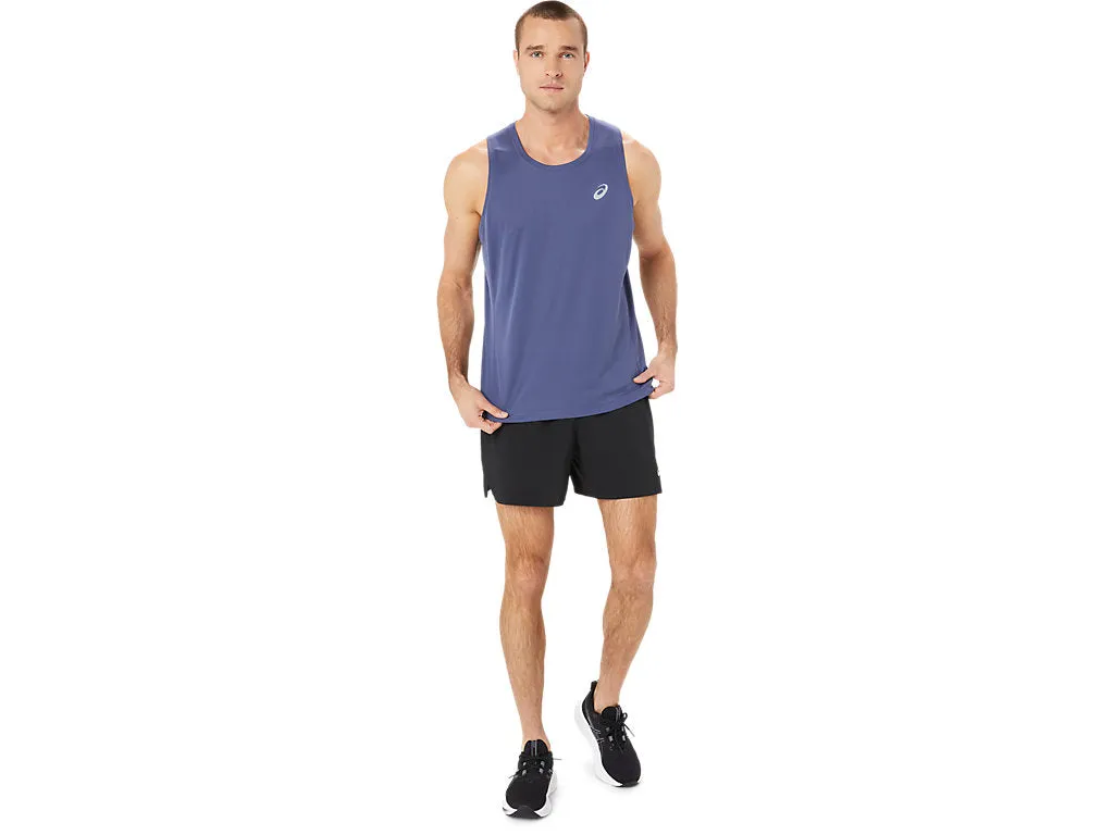 Men's Asics Silver Singlet (2)