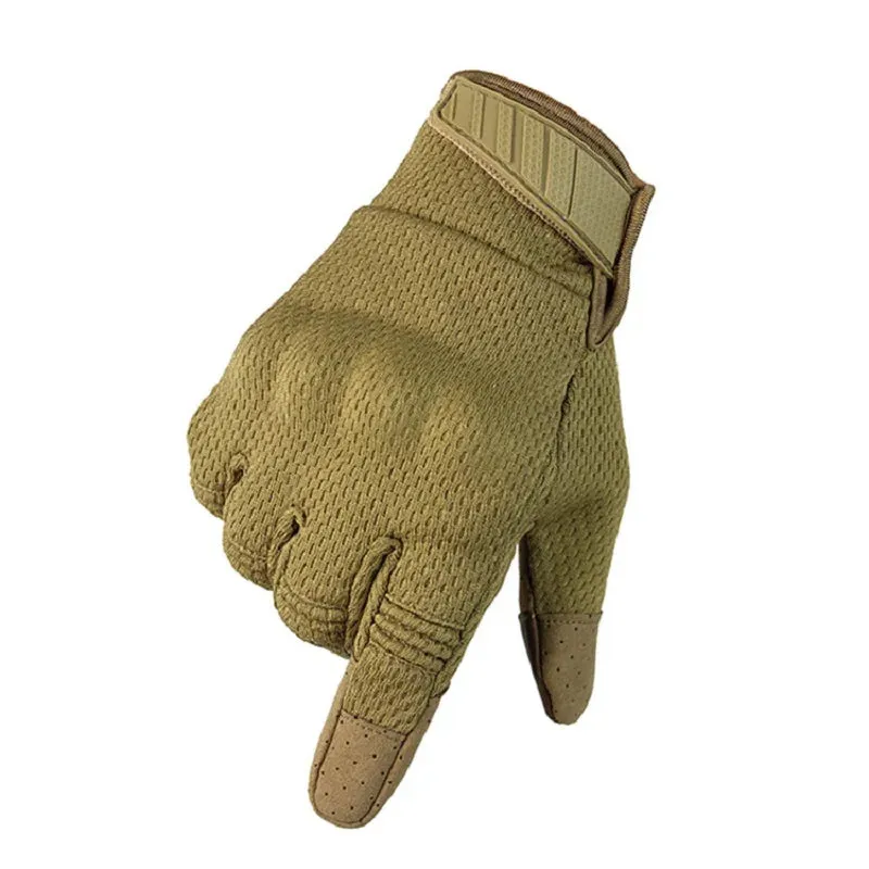 Men's Full Finger Cycling Gloves - Antiskid Screen Touch Racing Gloves for Bike Riding and Outdoor Sports