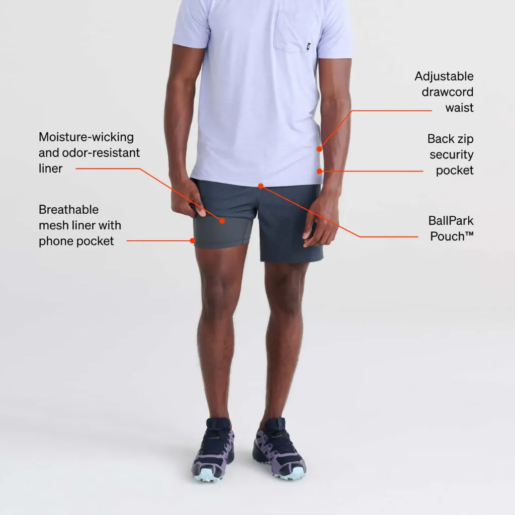 Men's Multi-Sport 2N1 Shorts - 7 in