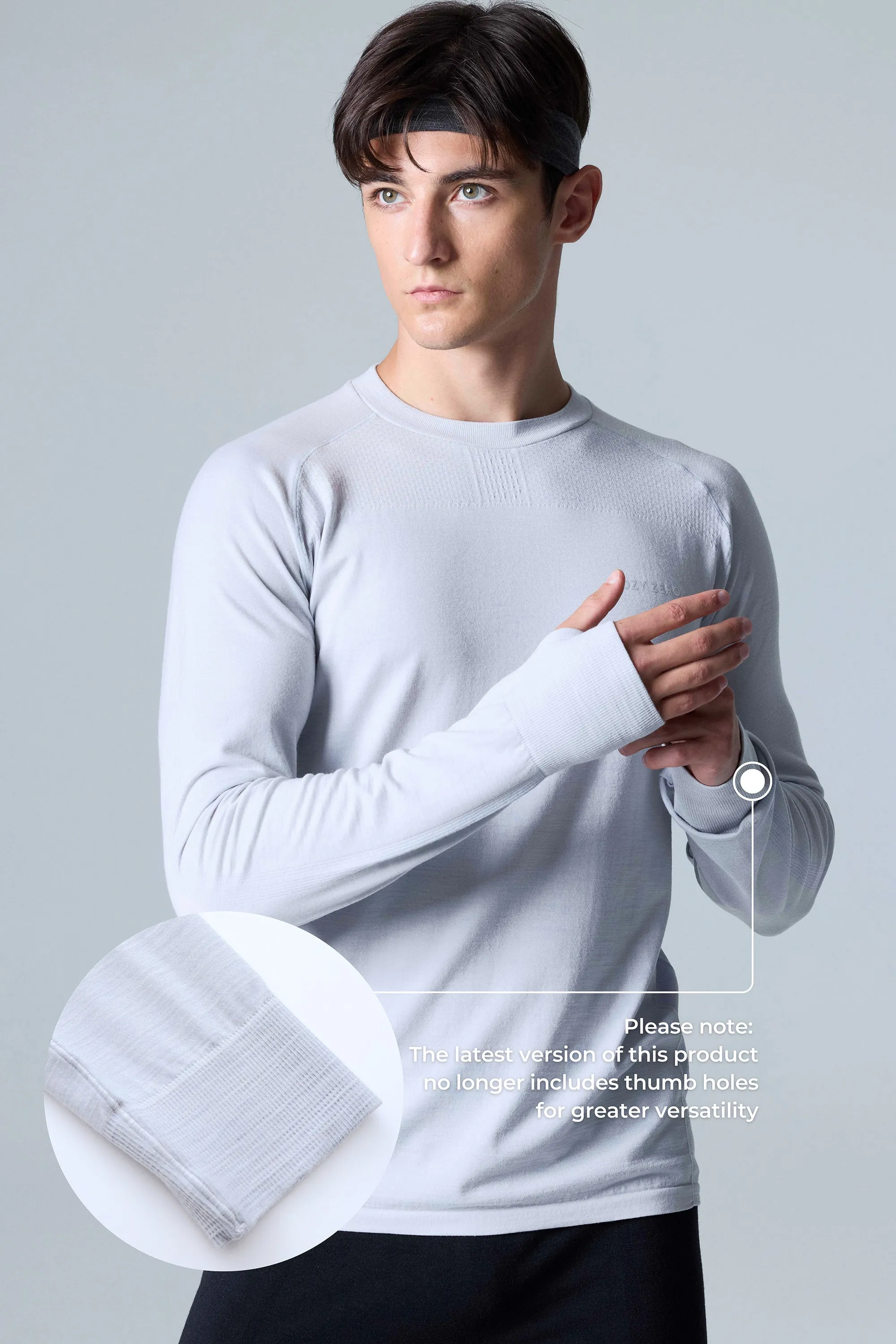 Men's Tech Merino Classic Fit Long Sleeve Top