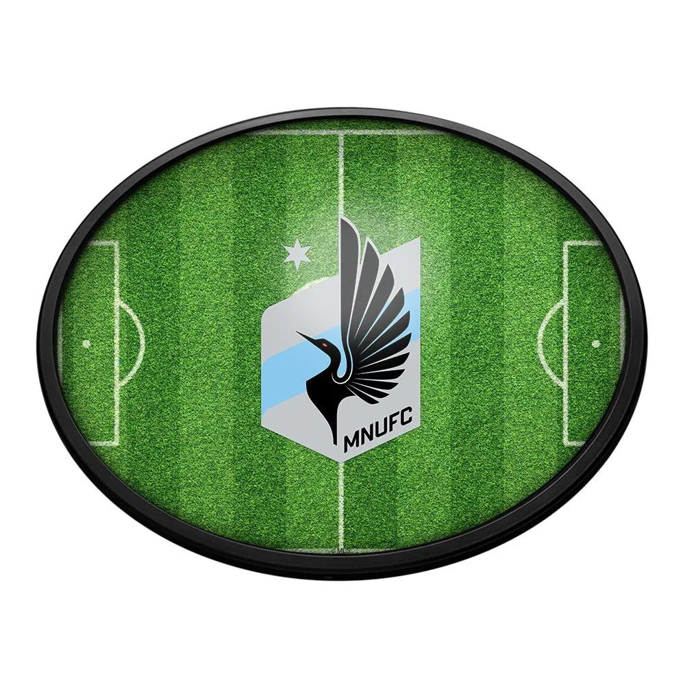Minnesota United FC: Pitch - Oval Slimline Lighted Wall Sign
