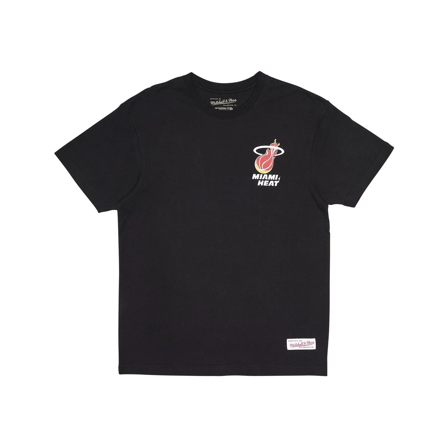 MITCHELL & NESS MIAMI HEAT RETRO REPEAT TEE