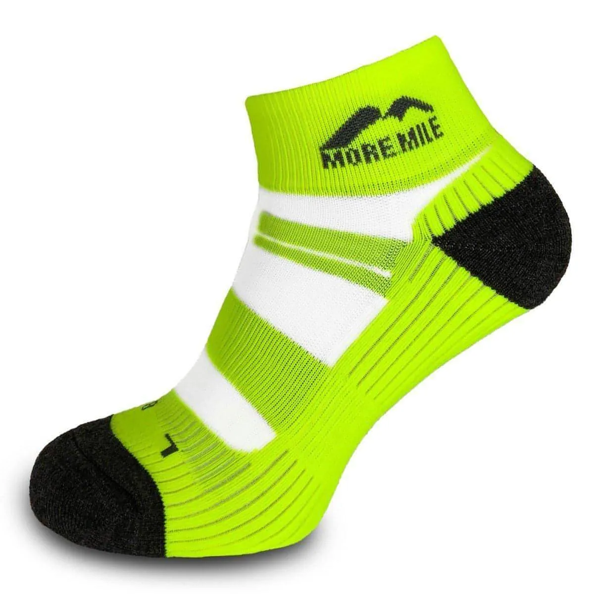 More Mile Endurance (5 Pack) Coolmax Mens Running Socks - Multi
