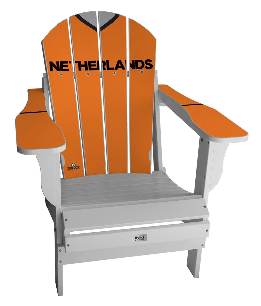 Netherlands Complete Custom with personalized name World Soccer Chair Mini