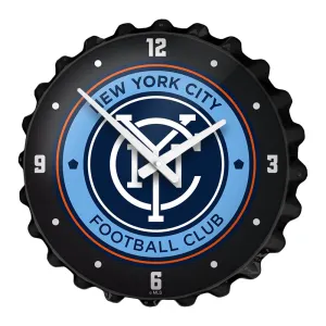 New York City FC: Bottle Cap Wall Clock