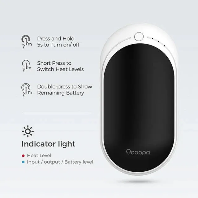 Ocoopa HotPal PD Quick Charge Rechargeable Hand Warmer