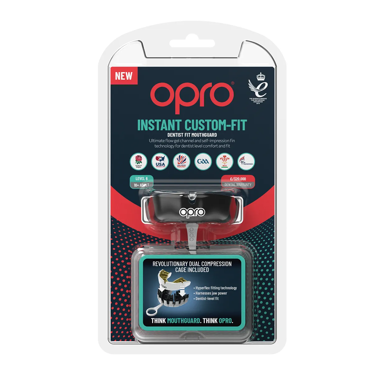 Opro Instant Custom-Fit Mouthguard