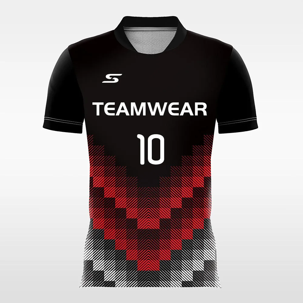 Phantom-Lattice-Men’s Sublimated Soccer Jersey