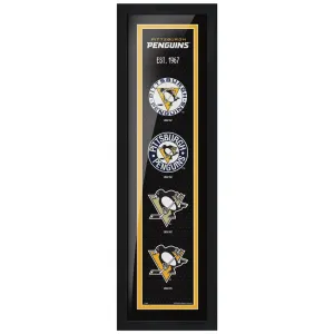 Pittsburgh Penguins 6" x 22" Tradition Framed Sign