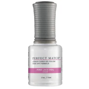 PMS049 Pink Lace Veil - Gel Polish & Nail Lacquer 1/2oz.