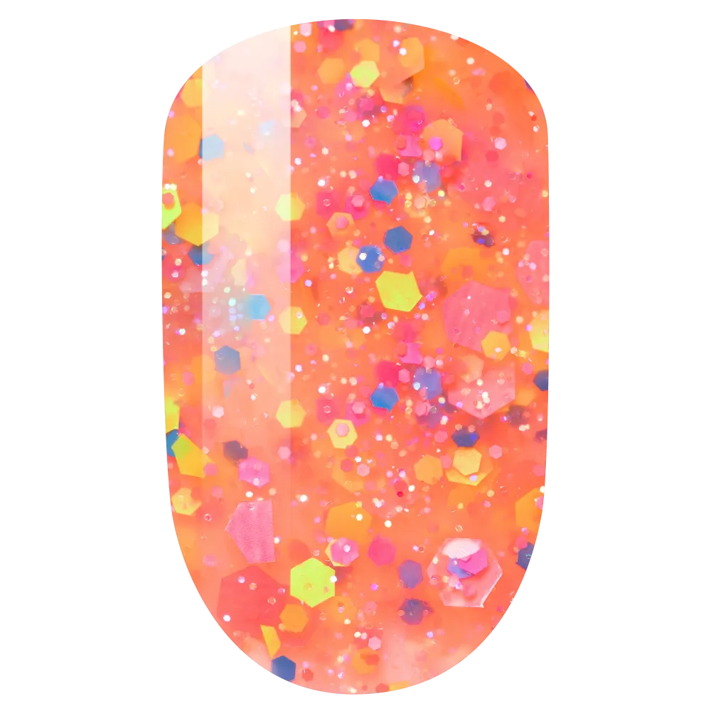 PMS137 Neontopia- Gel Polish & Nail Lacquer 1/2oz.