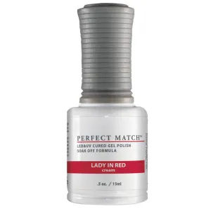 PMS188 Lady In Red - Gel Polish & Nail Lacquer 1/2oz.