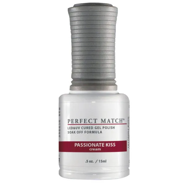 PMS191 Passionate Kiss - Gel Polish & Nail Lacquer 1/2oz.