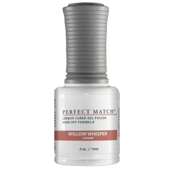 PMS195 Willow Whisper - Gel Polish & Nail Lacquer 1/2oz.