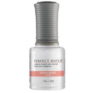 PMS202 Peach Blast - Gel Polish & Nail Lacquer 1/2oz.
