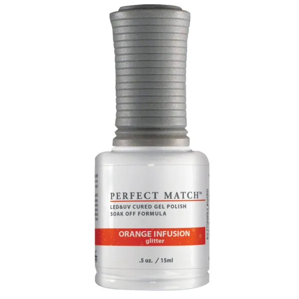 PMS254 Orange Infusion - Gel Polish & Nail Lacquer 1/2oz.