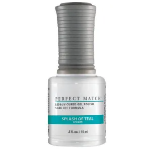 PMS265 Splash of Teal - Gel Polish & Nail Lacquer 1/2oz.