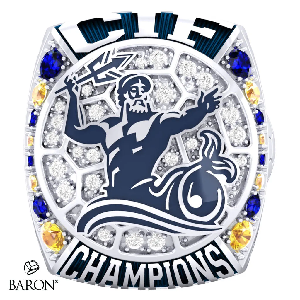 Preuss High School Boys Soccer Championship Ring - Design 1.3