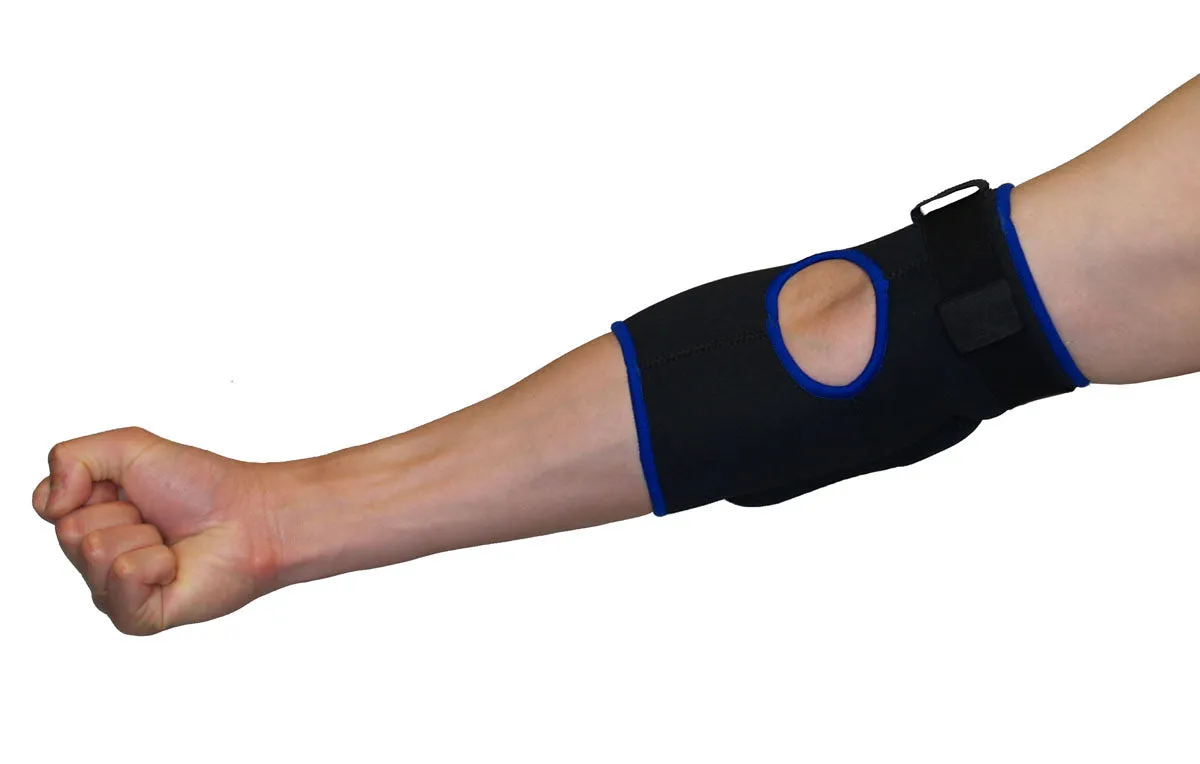 Protexx Elbow Sport Protective Support Brace  - Black