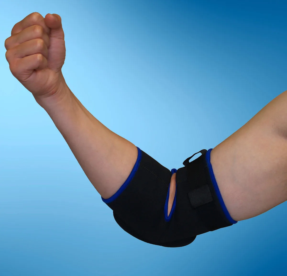 Protexx Elbow Sport Protective Support Brace  - Black