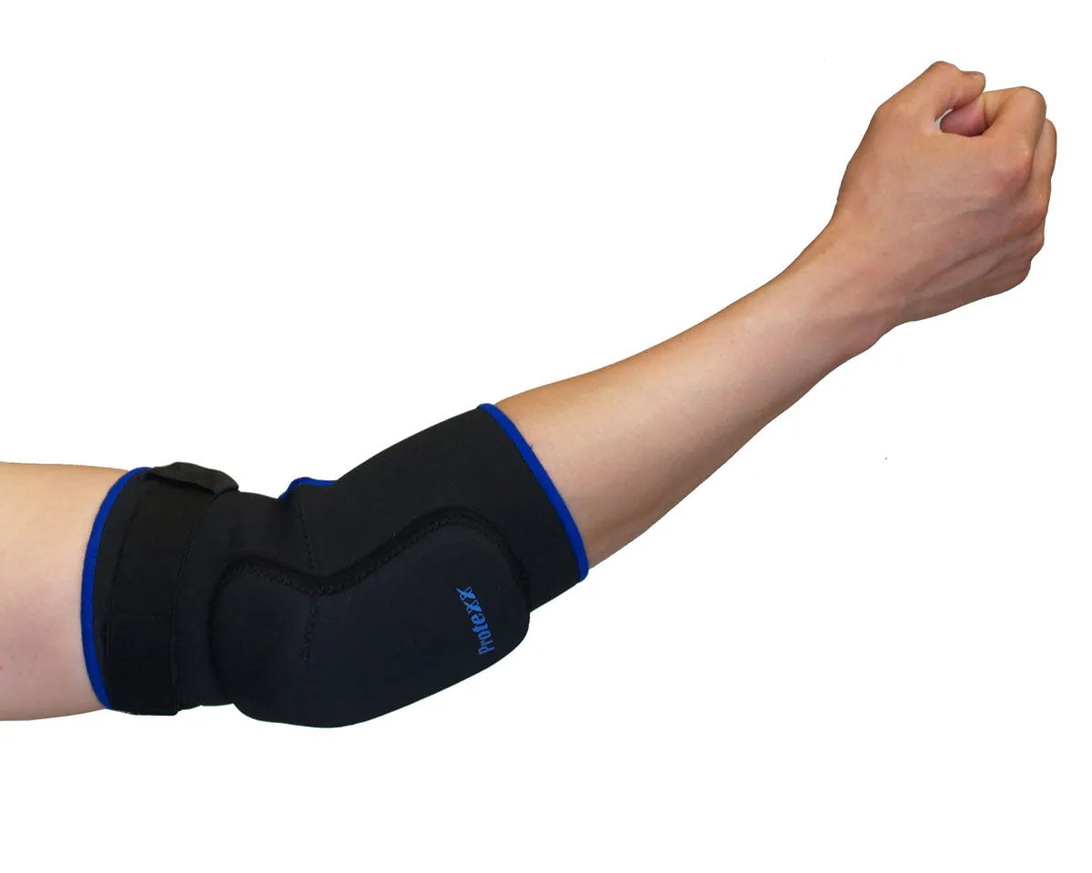Protexx Elbow Sport Protective Support Brace  - Black