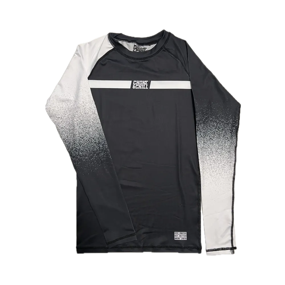 Ranked Rashguard - White - Long Sleeve