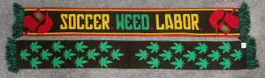 Red Loons - "Soccer. Weed. Labor." Scarf