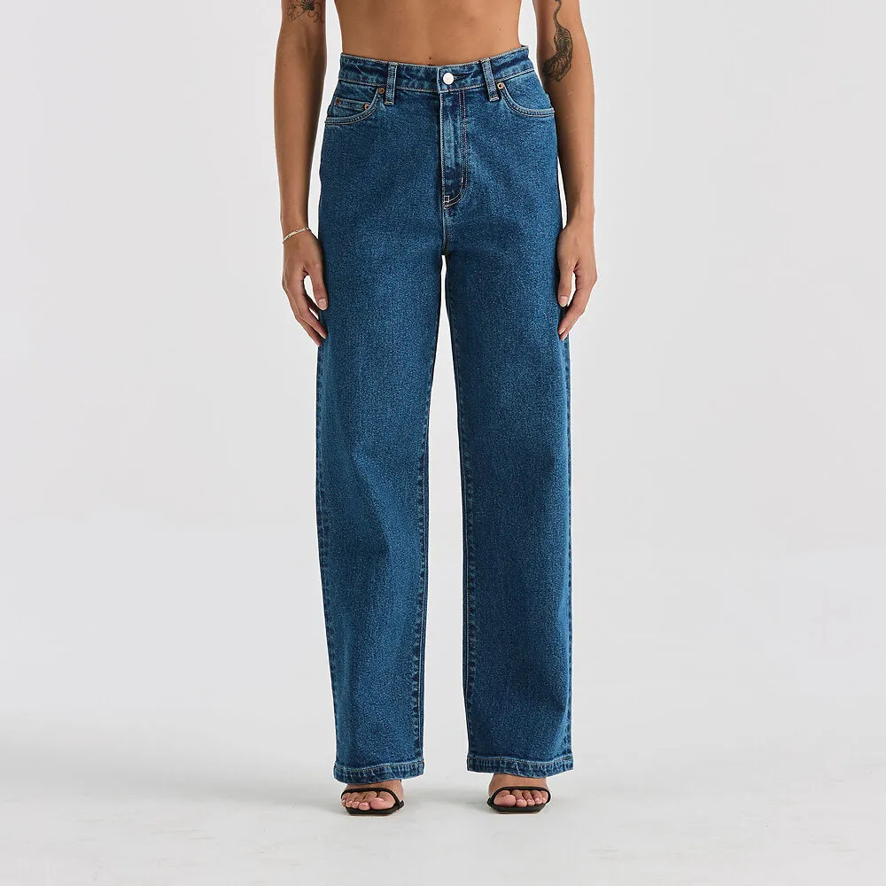 RIDERS HI WIDE JEAN AFTERGLOW