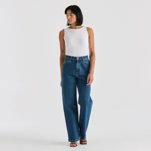 RIDERS HI WIDE JEAN AFTERGLOW
