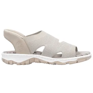 Rieker 68895-64 (Knitup) Stone Sandals